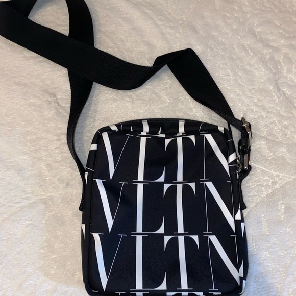 Valentino Handbags - Valentino VLTN Logo-Print Crossbody Bag